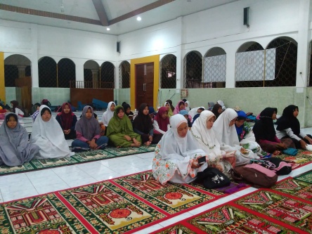 SMP Negeri 10 Lahat – MABIT Wada’ Kls 9 Masjid Darussalam Selawi